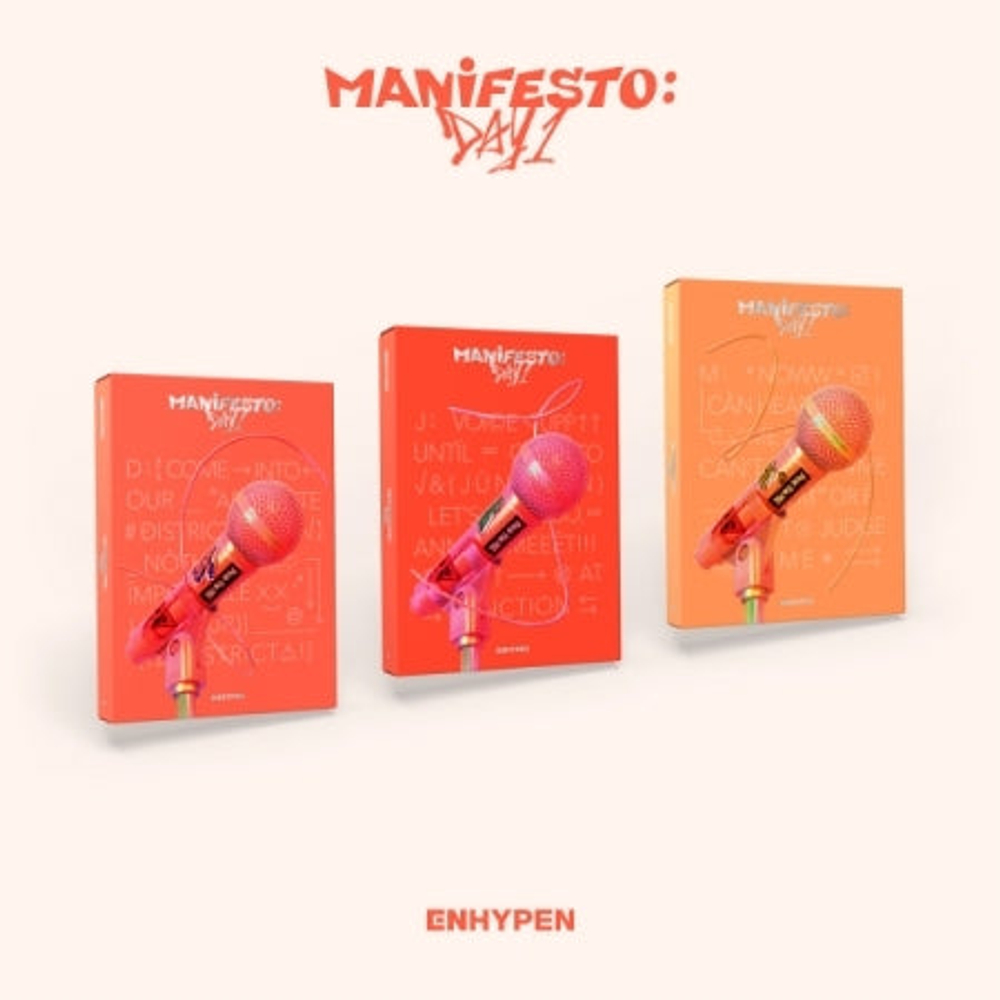 Альбом ENHYPEN - MANIFESTO : DAY 1 RANDOM Version
