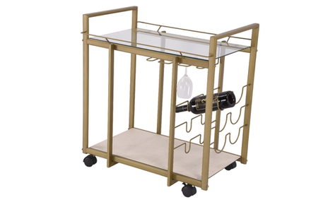 Стол сервировочный Ist Casa Тоффи, 70х46х74 см, бронза