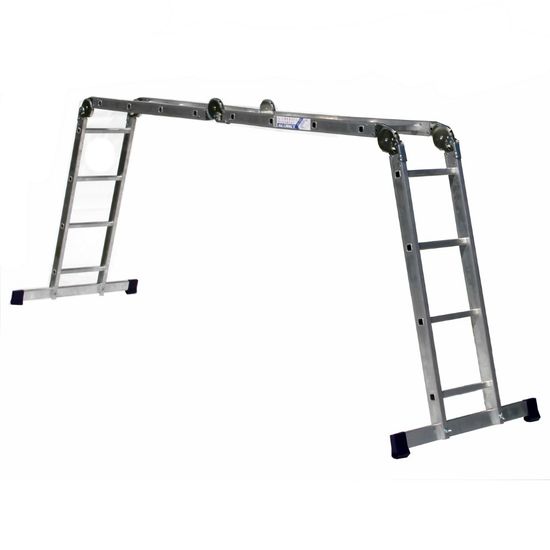 Лестница-трансформер "АЛЮМЕТ" 4х4 алюминиевая (TL 4044)