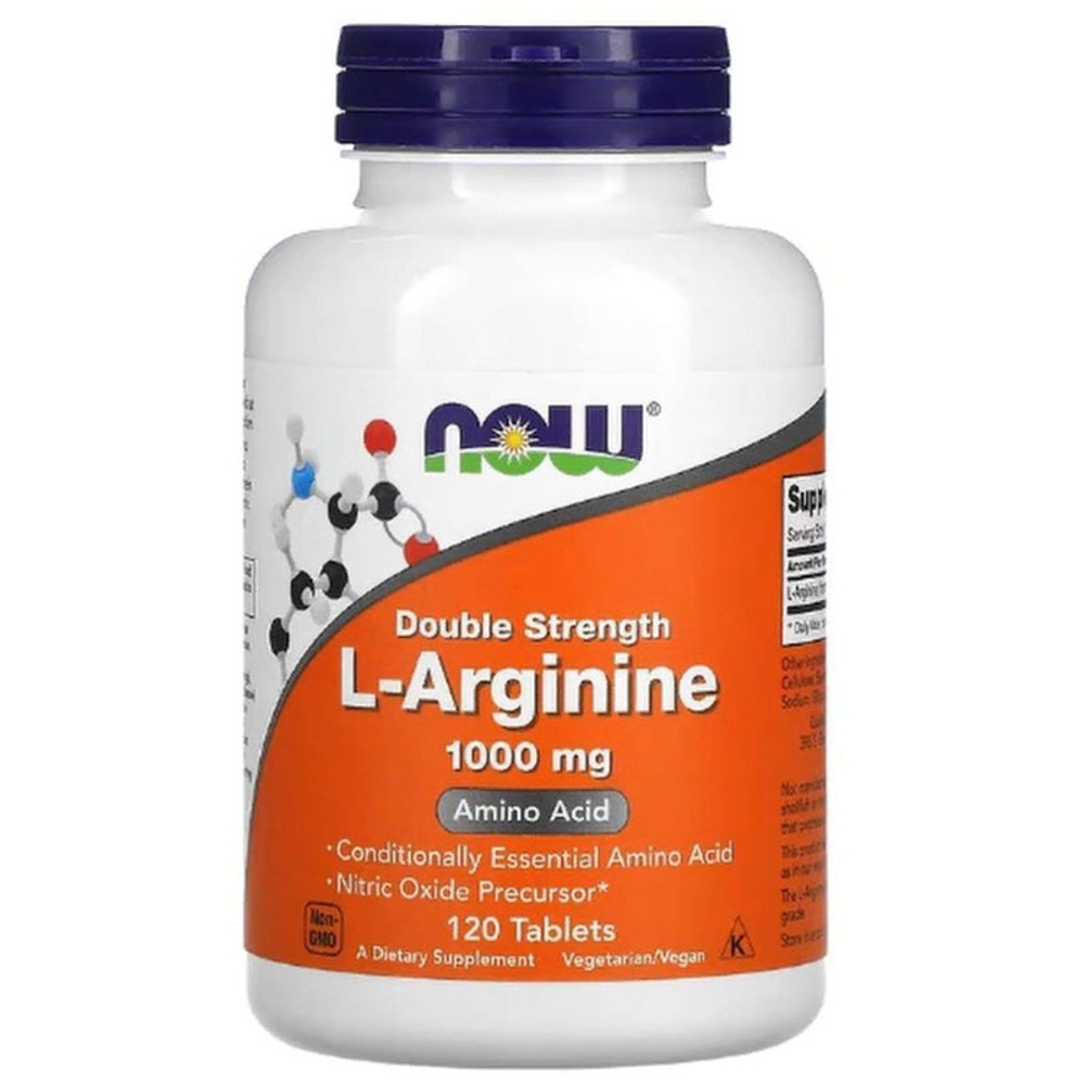 NOW Arginine 1000 мг. (120 таб.)