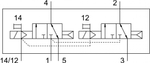 VUVG-L10-T32C-AZT-M5-1P3 Распределитель с электроуправлением