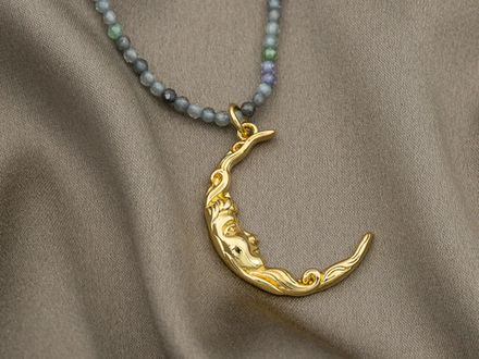 Подвеска Месяц, 27мм