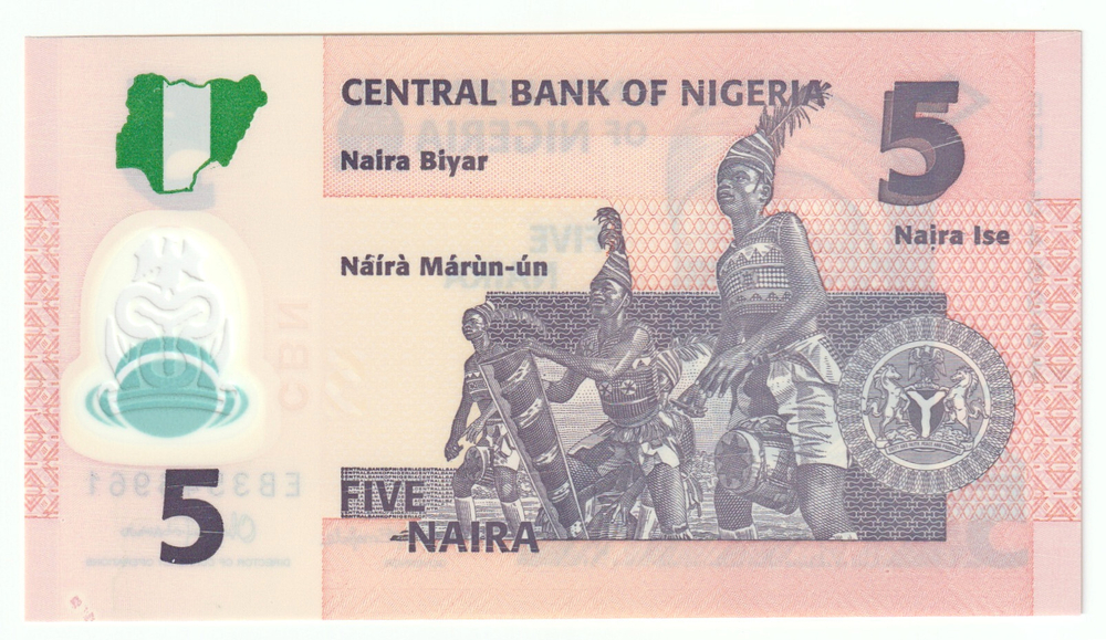 Nigeria, 5 Naira, 2016 – Polymer Banknote Honoring Nigeria's First Prime Minister (UNC)