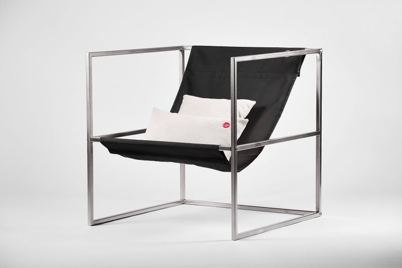 Уличное кресло TESS Outdoor Chair stainless / anthracite textile (Up!Flame)