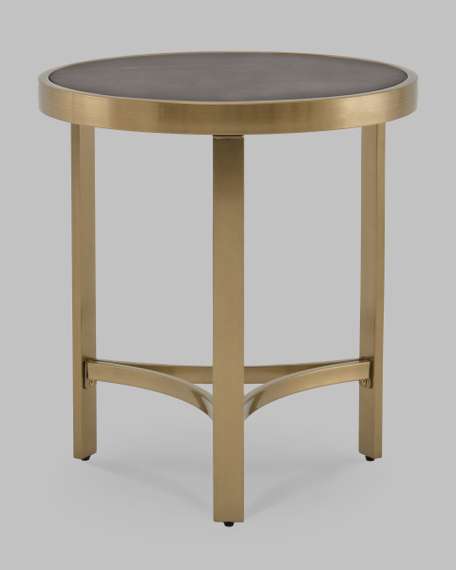 Журнальный столик Адриана 50*50 см серая керамика