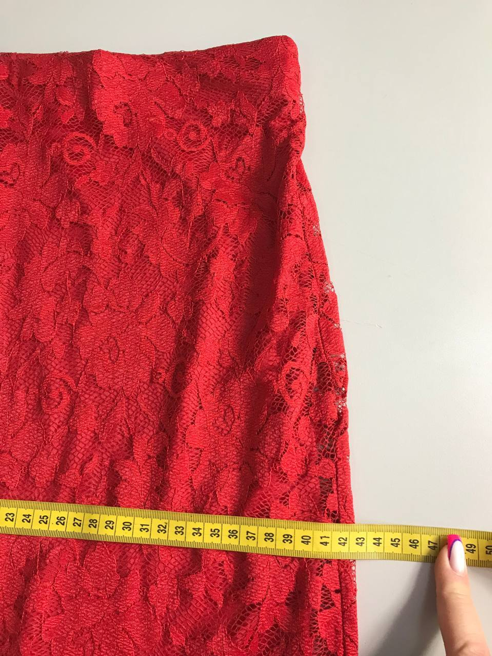 Юбка Oodji кружевная, маркировка S, визуально 44 размер