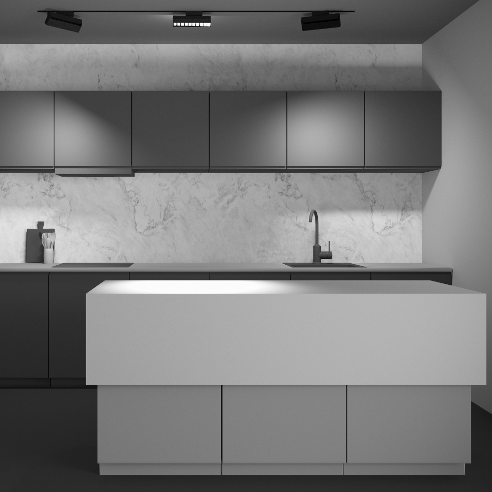 Магнитный трековый светильник Maytoni Points rot TR077-2-20W4K-B