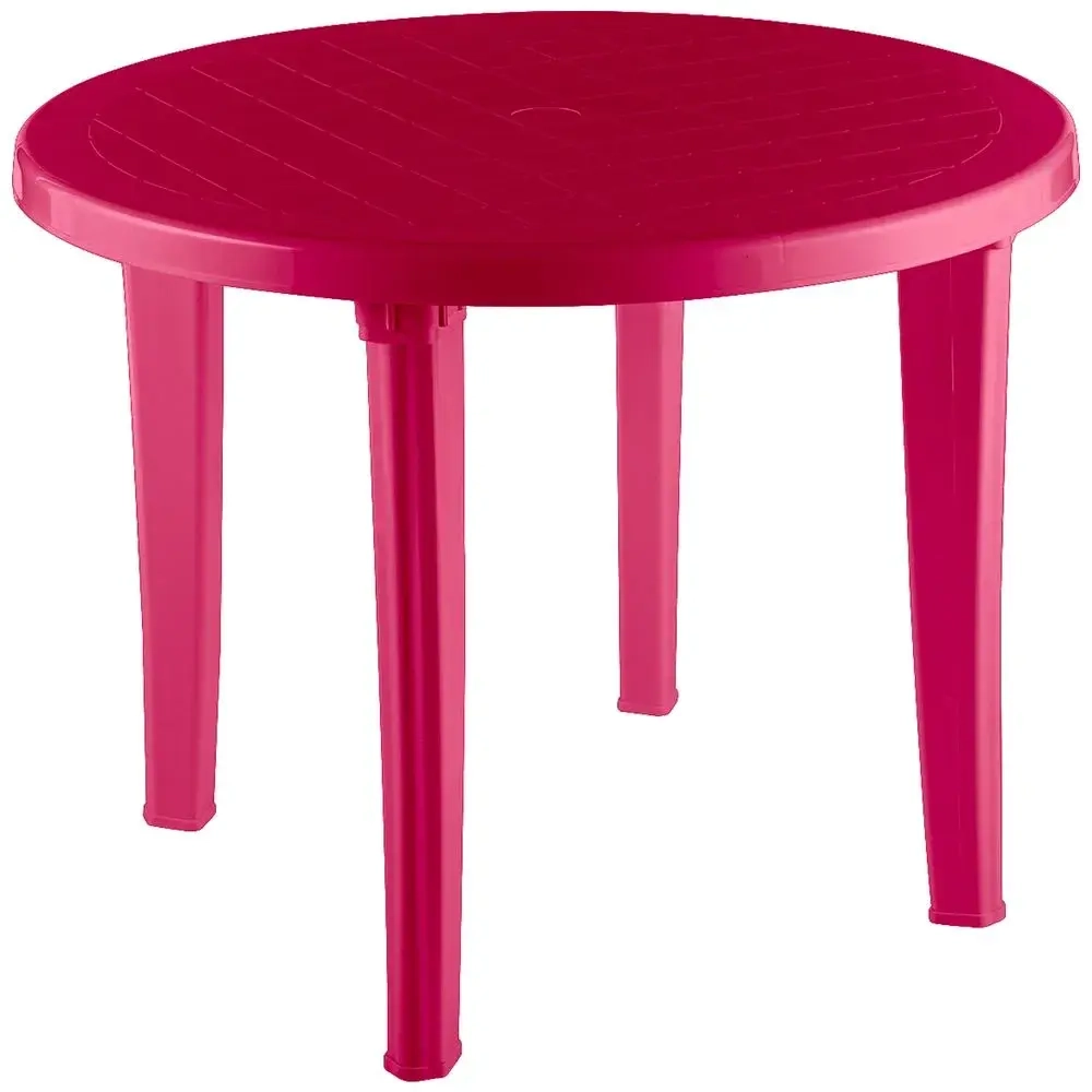 Стол круглый фуксия 950х740мм