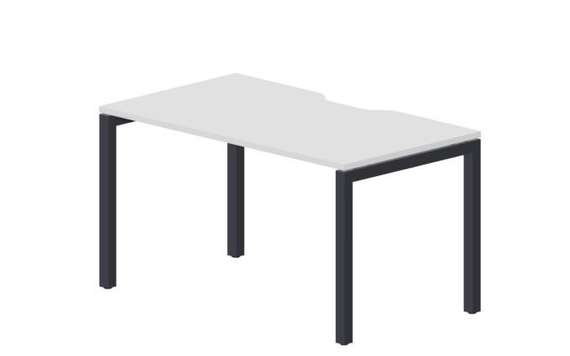 стол Polo 1380х780х750мм (с эргономичным вырезом)