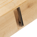 Рубанок, 240 х 60 мм, одинарник, деревянный