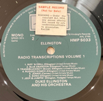 Duke Ellington And His Orchestra- The Radio Transcriptions Vol. 1 (Англия 1978г.)