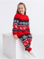 Джемпер вязаный теплый