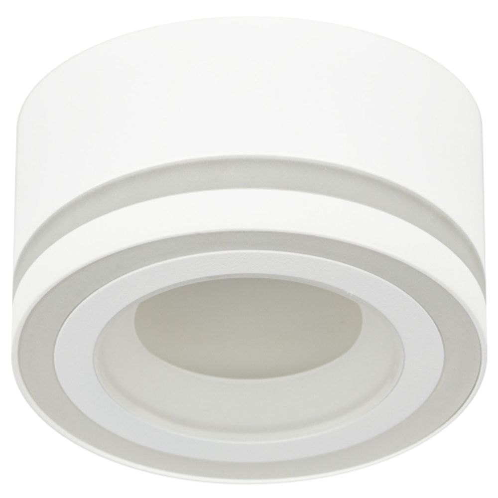 Встраиваемый светильник под лампу GX53 ЭРА DK113 WH белый | Встраиваемые светильники Для ламп GX53