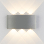 Пылевлагозащищенный светодиодный светильник Twinky Trio серый IP54 1551 Techno LED серый