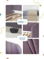 Диван - кровать 200х90 см Stitch ткань Микровелюр