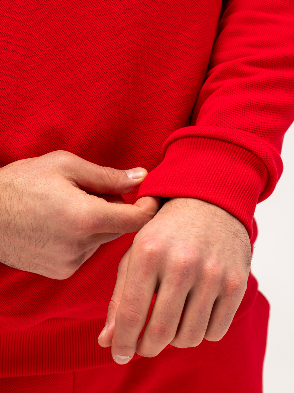 Костюм мужской спортивный теплый. Красный