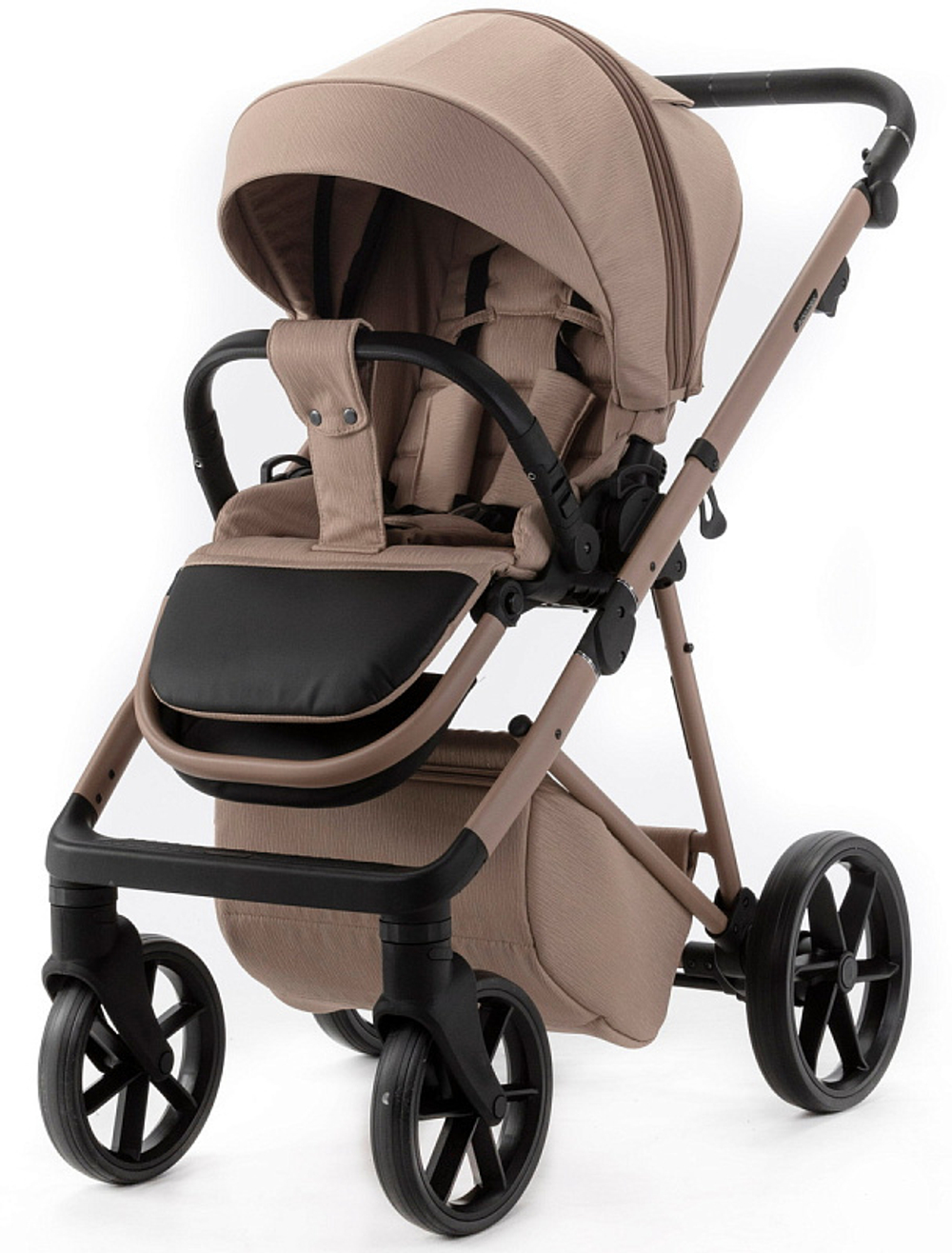 Детская коляска Adamex Delta Natura 2 в 1 DN-5-CAMEL (Т.БЕЖЕВЫЙ)