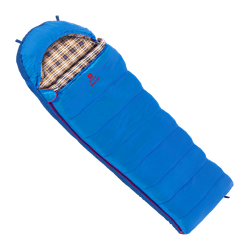 Спальный мешок одеяло BTrace Duvet 230*80 (0/-15) L серый/синий