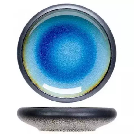 Тарелка «Фервидо» мелкая керамика 330мл D=155,H=40мм голуб