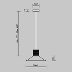 Подвесной светильник Freya FR5483PL-01B3