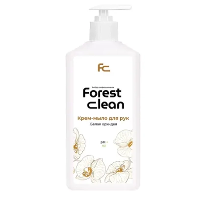 Крем-мыло "Белая орхидея" 1л Forest clean 912