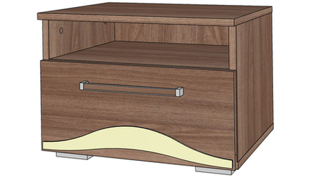 Верона (Линаура) Тумба прикроватная