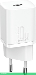 Сетевое зарядное устройство Baseus Super Si 30W EU White (CCSUP-J02)