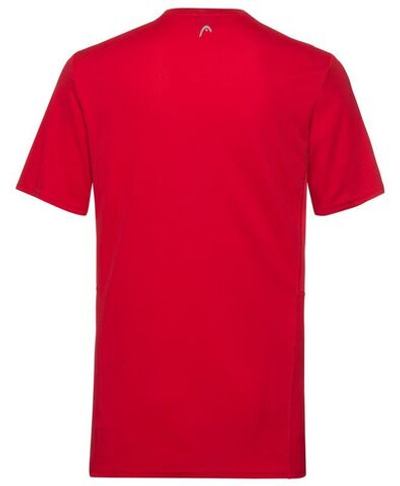 Футболка для мальчика теннисная Head Club Tech T-Shirt - red