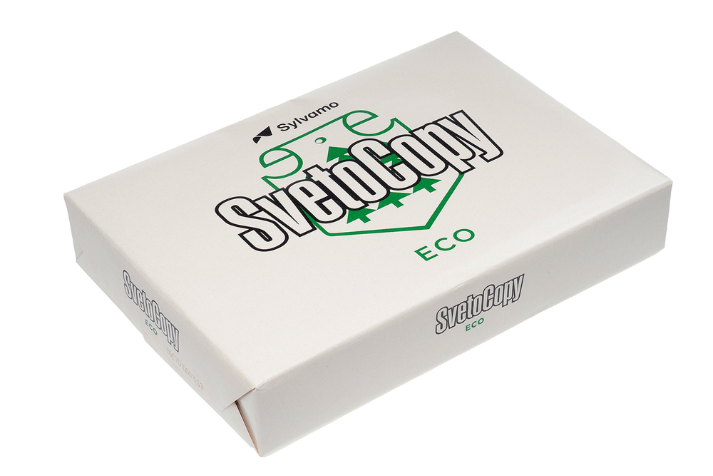 Бумага для офисной техники Sveto Copy Eco А4 белизна по Iso 60% 80г/м2 500л Светогорский ЦБК