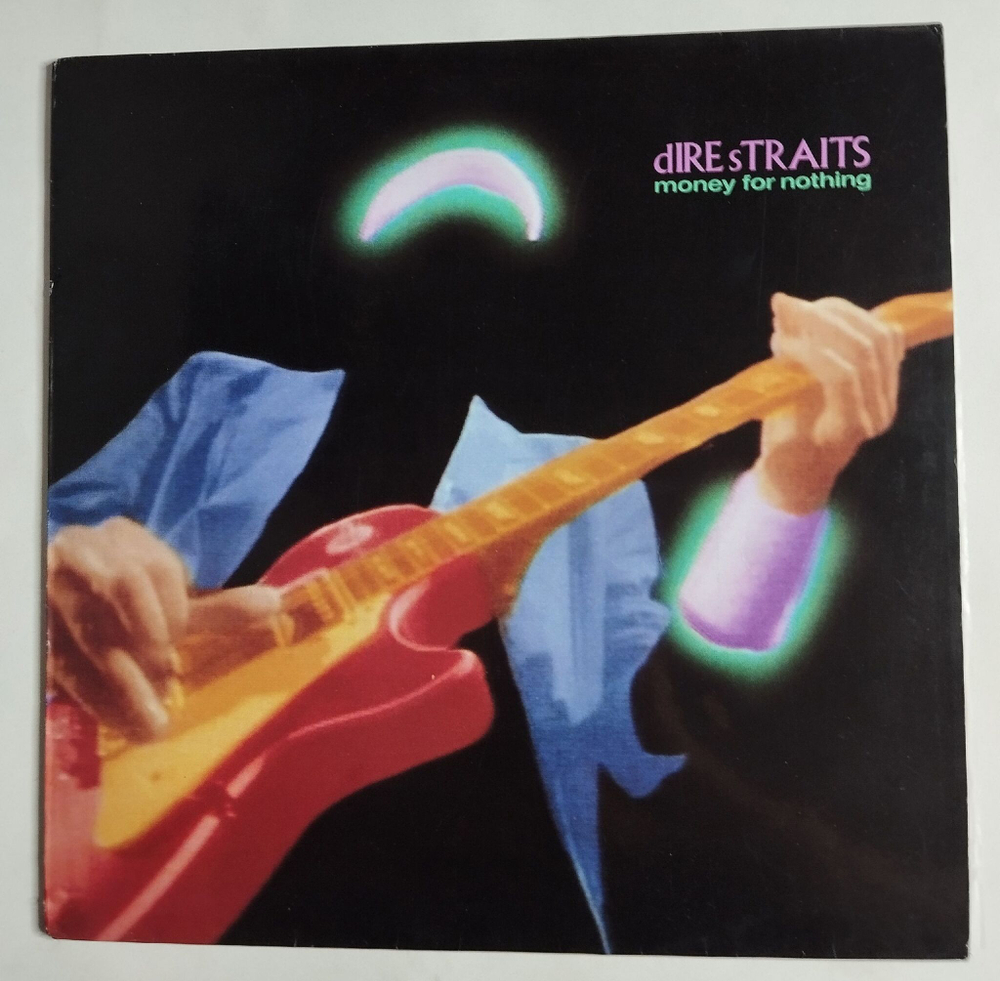Винтажная виниловая пластинка LP Dire Straits Money For Nothing (Spain 1988)