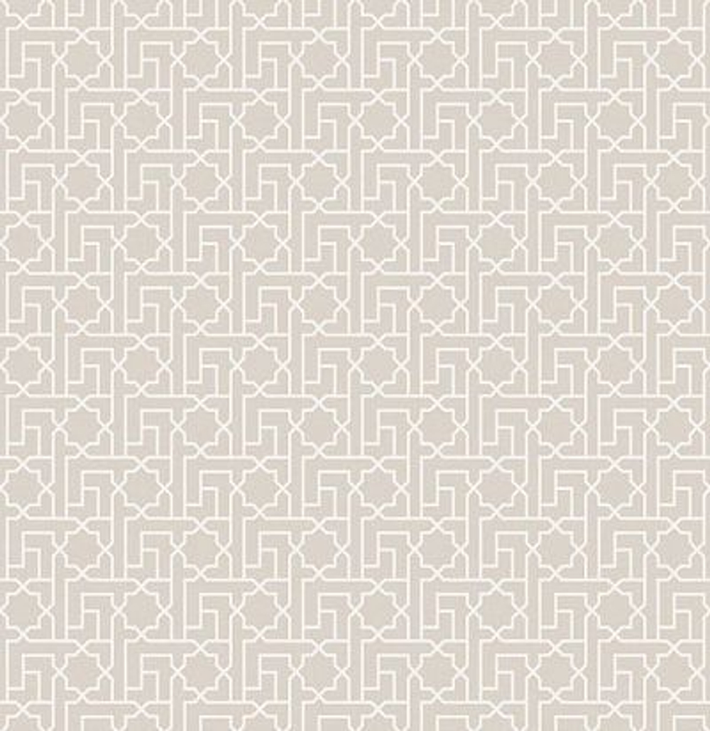 Мелкораппортная восточная решетка в монохромном исполнении