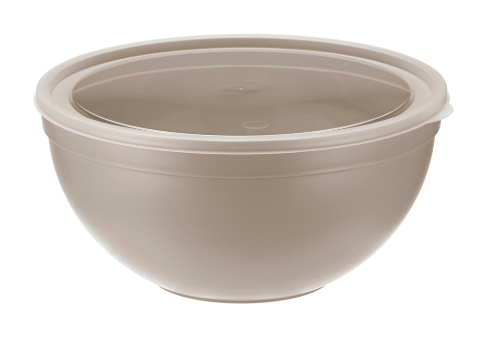 Миска круглая с прозрачной крышкой 4л М1304