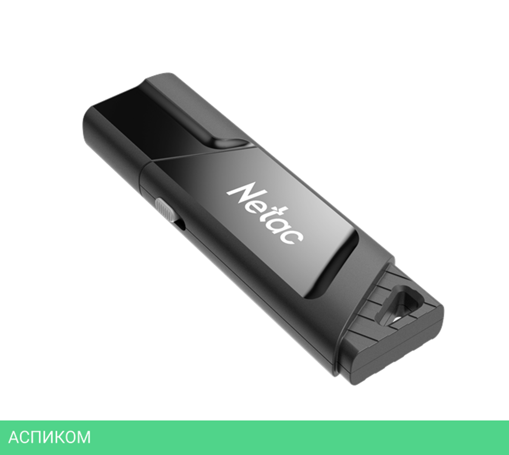Flash-накопитель Netac U336 32GB Черный (NT03U336S-032G-32BK)