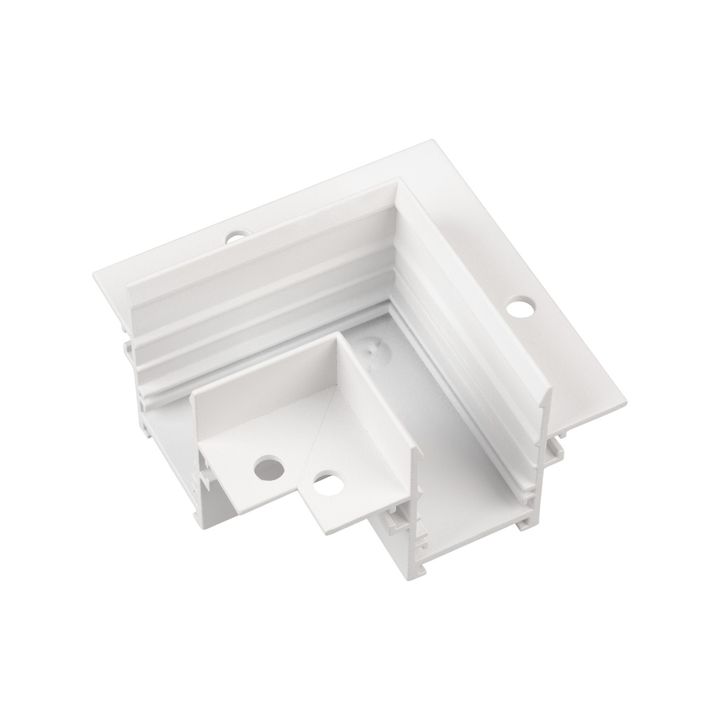 Коннектор угловой MAG-CON-MINI-2538-FDW-L90 (WH) Arlight 050232