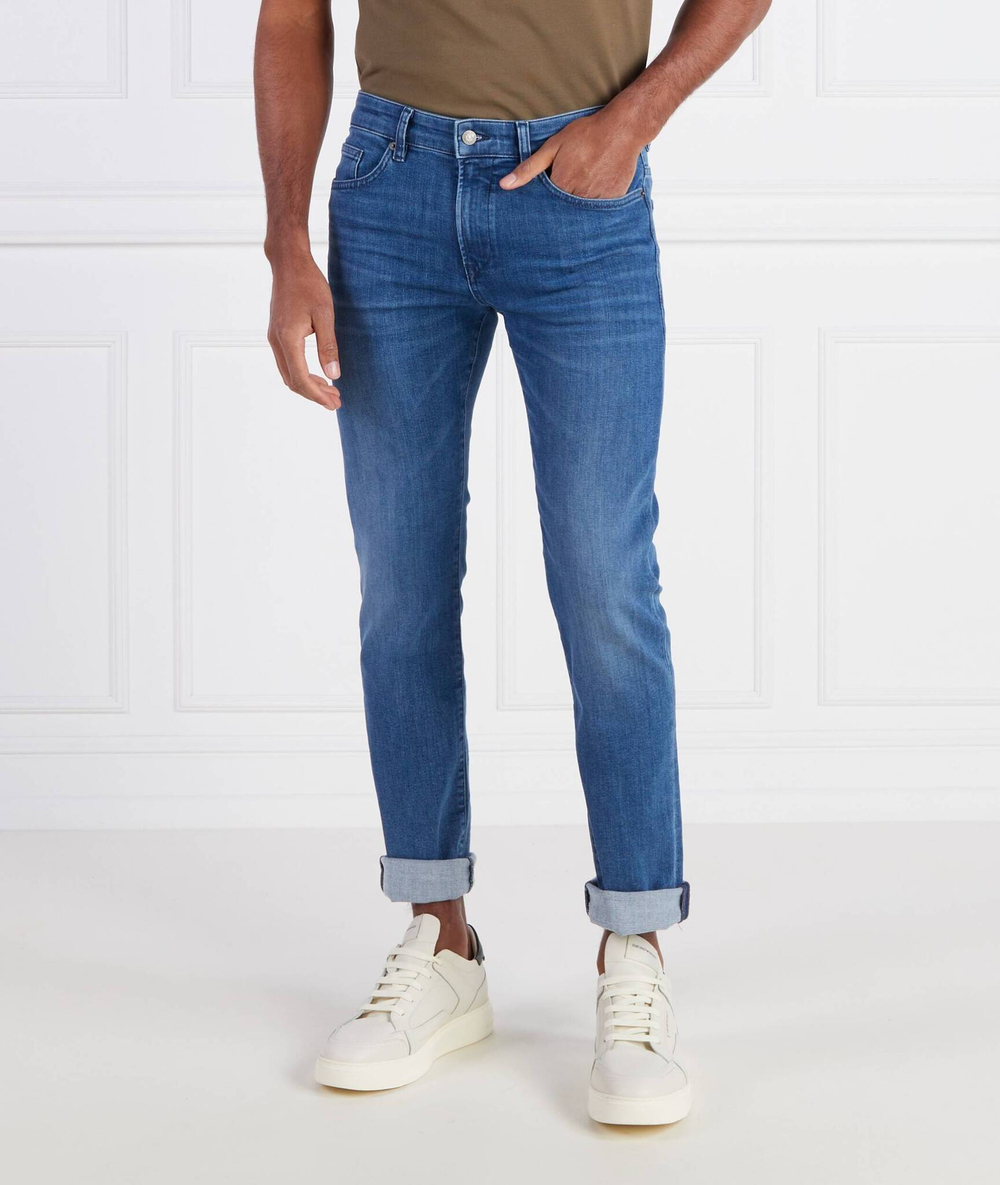 Брюки Delaware BOSS BLACK - голубой(50496997)