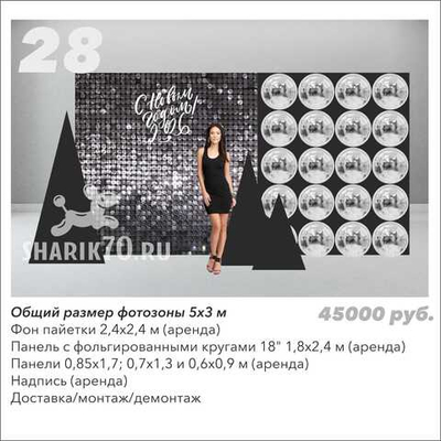 Фотозона Новый год 028