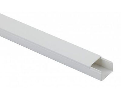 Кабель-канал ПВХ 25х16 (2м) ПАН-Электро белый ( 6 штук )