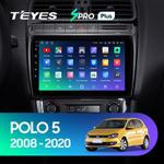 Teyes SPRO Plus 9" для Volkswagen Polo 2008-2020