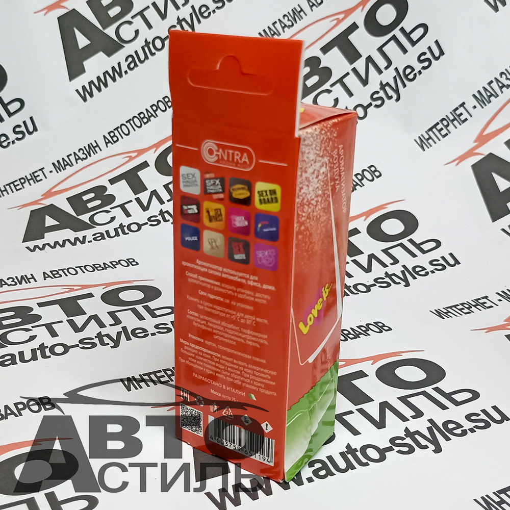 Ароматизатор спрей-картон Contra  30мл Love is  (красная смородина)