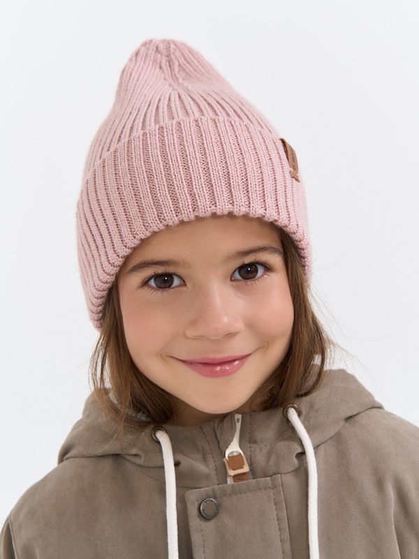 Шапка свечка из смесовой шерсти однослойная 