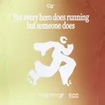 Лонгслив Called a Garment "C" Running медный+желтый неон