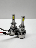 H1 / Автомобильные светодиодные лампы, H1, 36W, 3800 Lm, 12 вольт, LED Headlight C6, Серия СИ Шесть, TG (2 шт. / комплект)