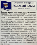 Рудбекия мн. Розовый закат 0,1 г СМЦ-575