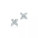 Серьги из платины и бриллиантов, Tiffany 💠Victoria