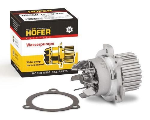 Помпа для ВАЗ 2112 Hofer крыльчатка листовая сталь