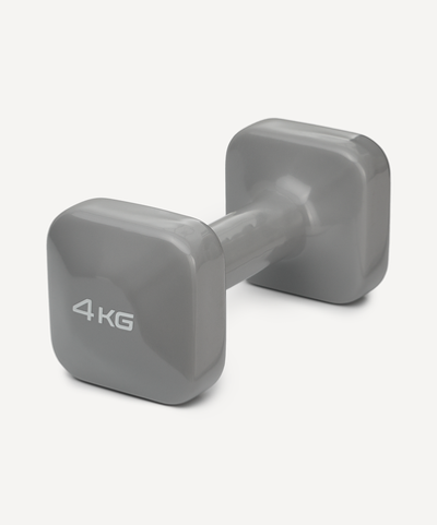 Гантель виниловая DB-106 4 кг, темно-серый