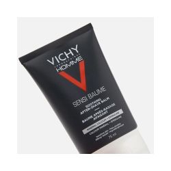 Vichy Homme Sensi Baume Успокаивающий бальзам после бритья, 75 мл