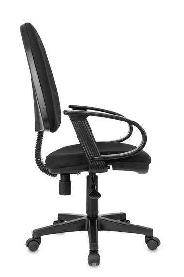 Кресло Бюрократ CH-300 черный 3C11 крестов. пластик