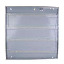 ULP-Q105 6060-72W-4000K WHITE Светильник светодиодный потолочный универсальный. Белый свет 4000K. Рассеиватель призма. Встроенный и-п. Корпус белый. ТМ Volpe