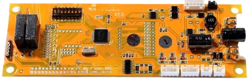 Плата этажной индикации вертикальная GPCS1155 (OCAL-08) для системы управления MPK708C BLT.